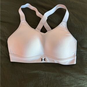 Under Armour White Sports Bra